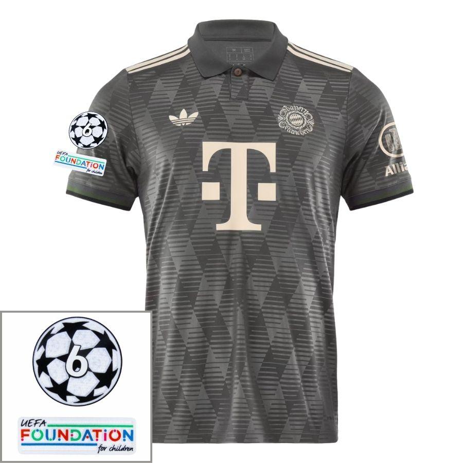 Bayern München Oktoberfest Fan Jersey 2024/25 Patches UCL UEFA Foundation (Official Printing)