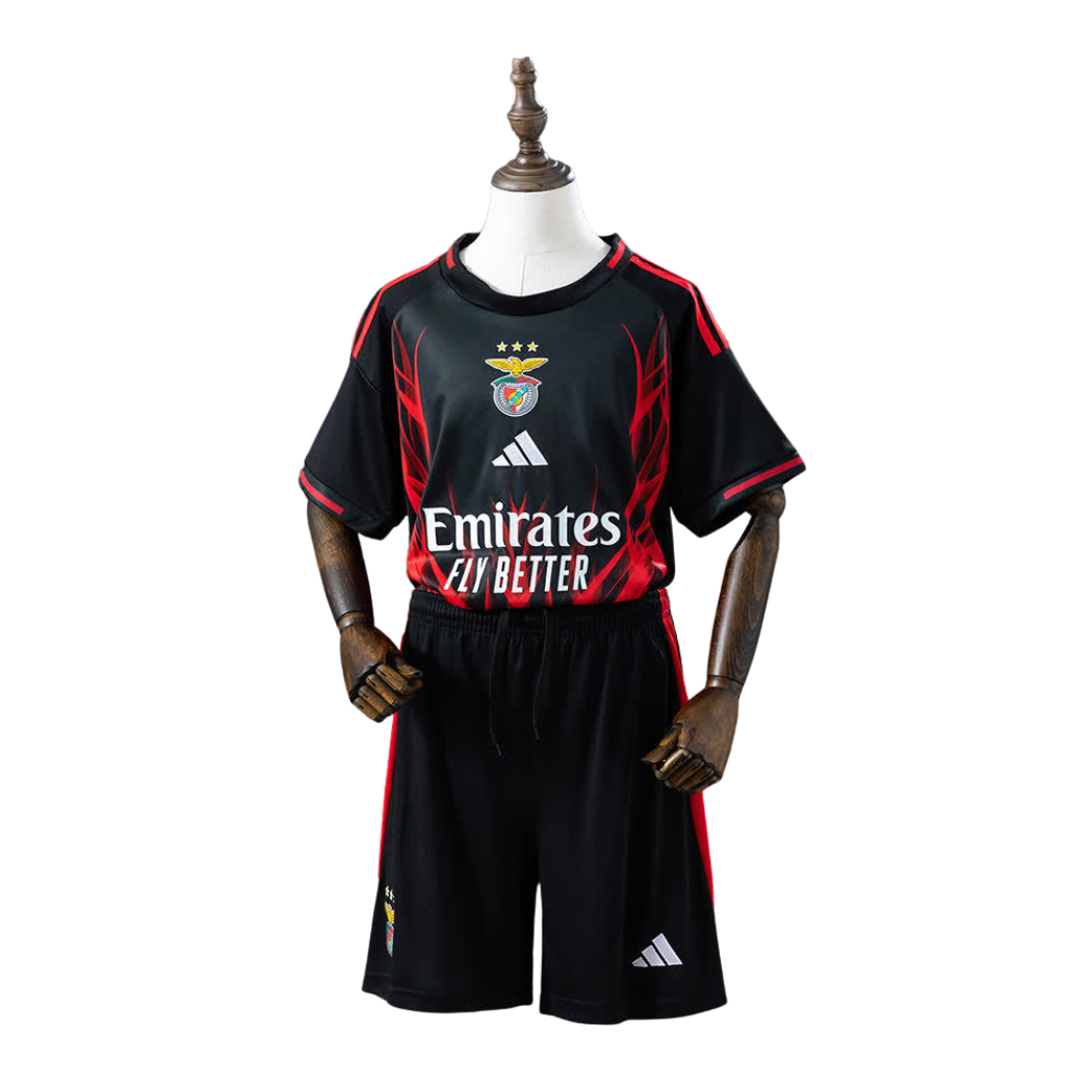 Conjunto Infantil Benfica Concept 2025/26 - MODELO EXCLUSIVO! 🔥🦅