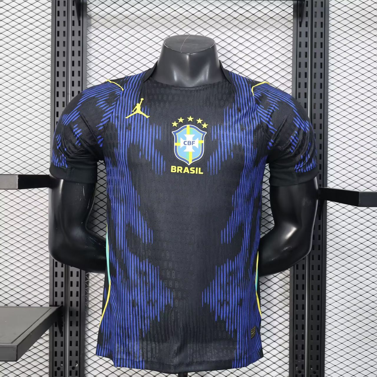 Brazil Away Blue 2026 - Brasil Jordan Player Slim Fit