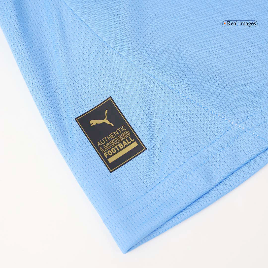 Kids Manchester City Home Kit 2024/2025 - White Blue