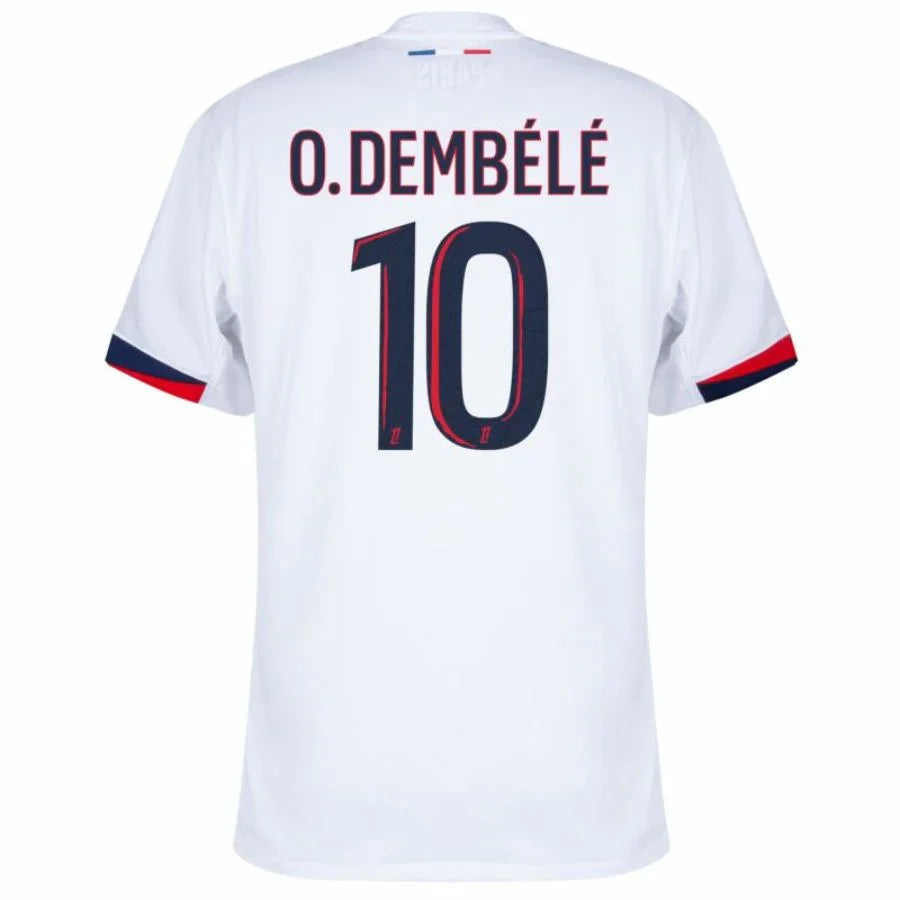 Paris Saint-Germain Fan Jersey Away 2024/25 Patches UCL UEFA Foundation (Official Printing)