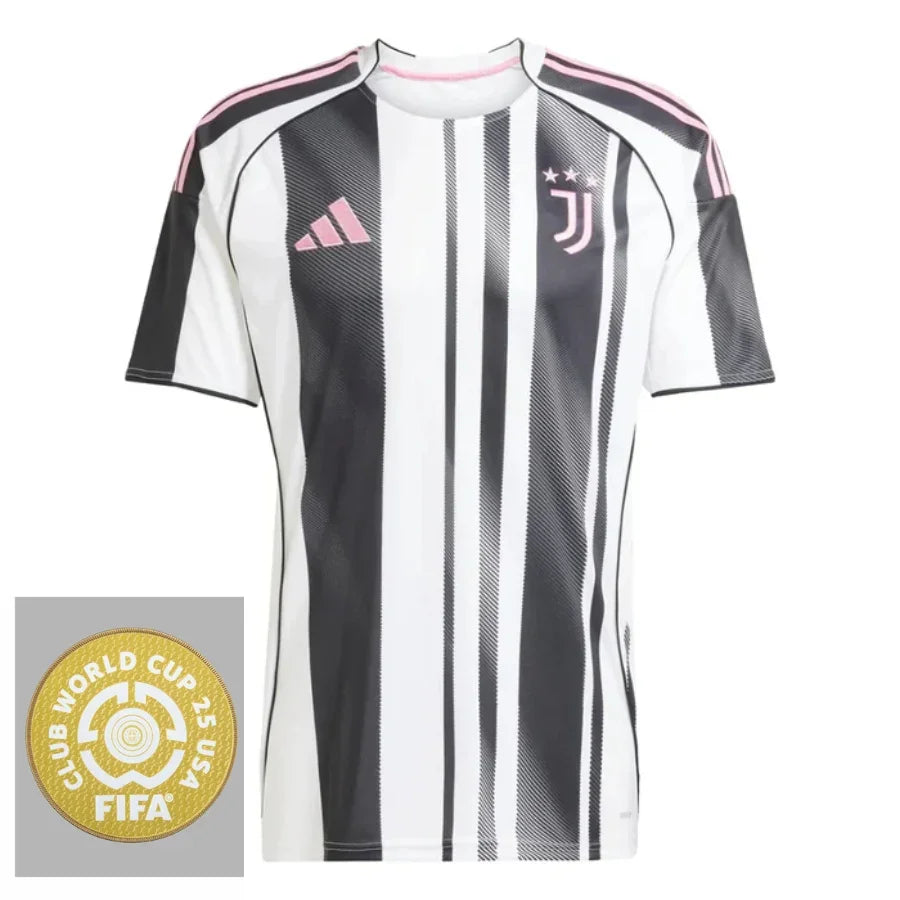 Juventus Home Fan Jersey 2025/26 Patch Club World Cup