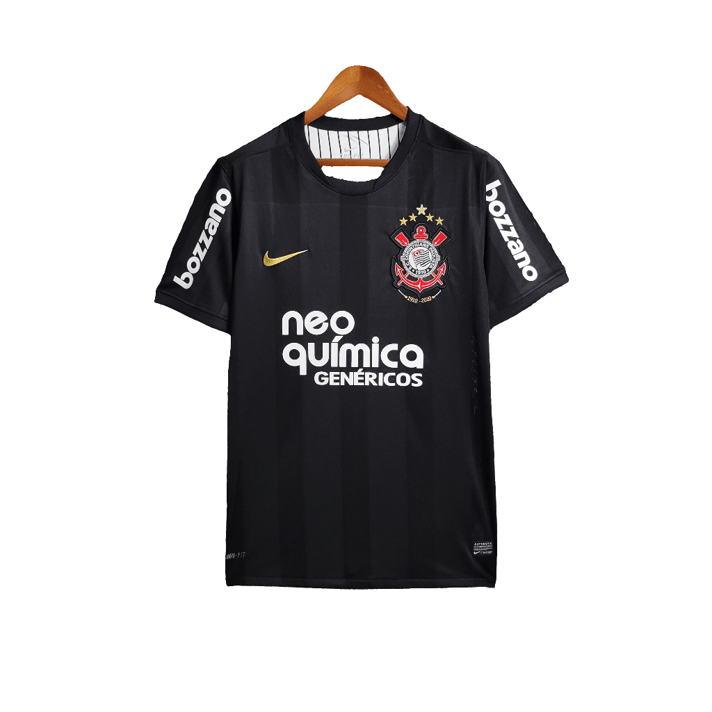 Corinthians 2010 II Away Jersey - Retro Version