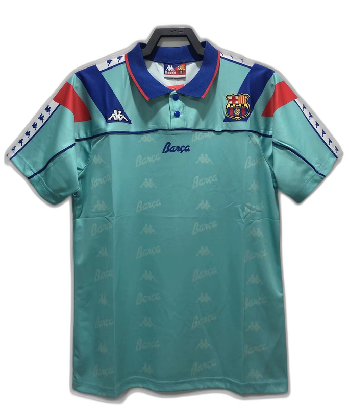 Barcelona 92/95 Light Blue Jersey - Retro Version