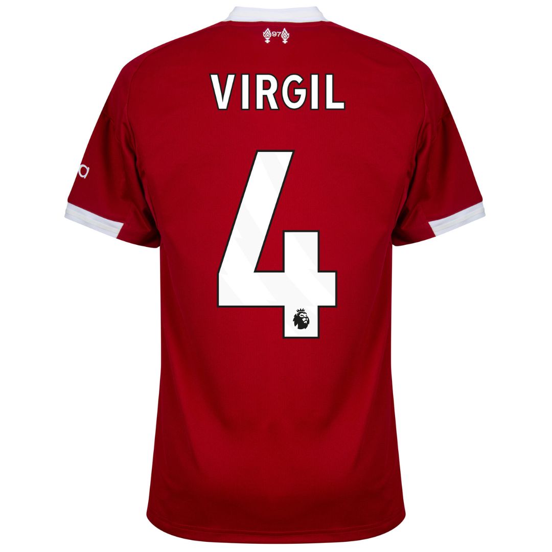 Liverpool home 25/26 #4 Virgil