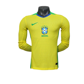 Brazil 25/26 I Home Jersey - Long Sleeve