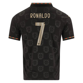 Portugal Fan Jersey Black Panther 2025/26 - #7 Ronaldo, #13 Eusebio, #8 B. Fernandes