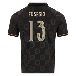 Portugal Fan Jersey Black Panther 2025/26 - #7 Ronaldo, #13 Eusebio, #8 B. Fernandes