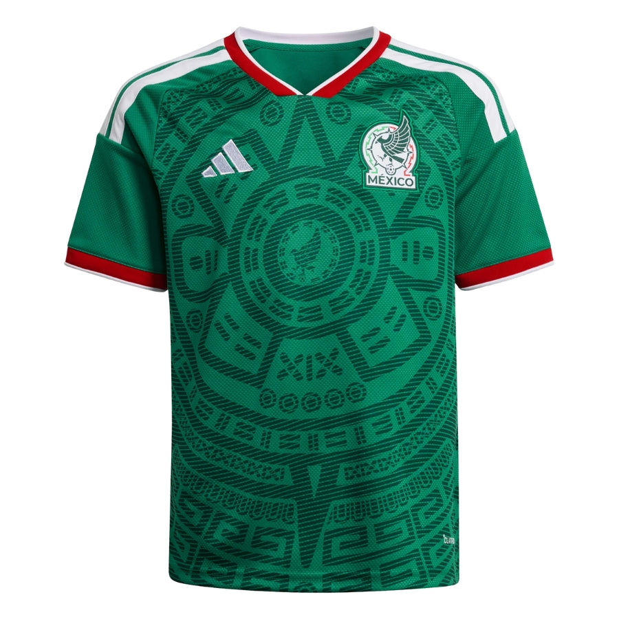 Kids Kit Mexico Home Fan Jersey Shirt 2026 World Cup