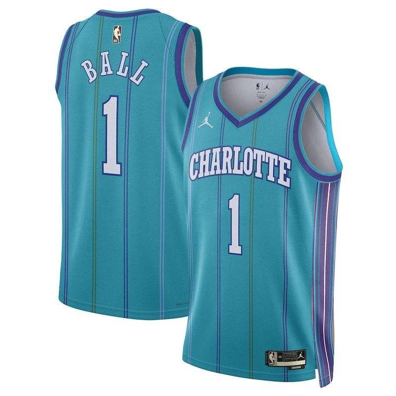 LaMelo Ball Charlotte Hornets Jordan Brand Unisex 23/24 NBA Jersey - Classic Edition - Teal