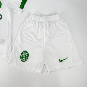 Conjunto Infantil Sporting Alternativa 2024/25 - ÚLTIMAS UNIDADES! 🔥💚
