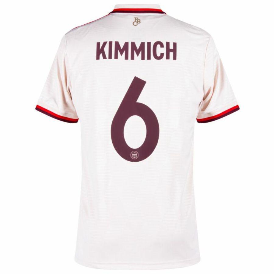 Bayern München Kimmich 6 Third Fan Jersey 2024/25 Patches UCL UEFA Foundation (Official Printing)