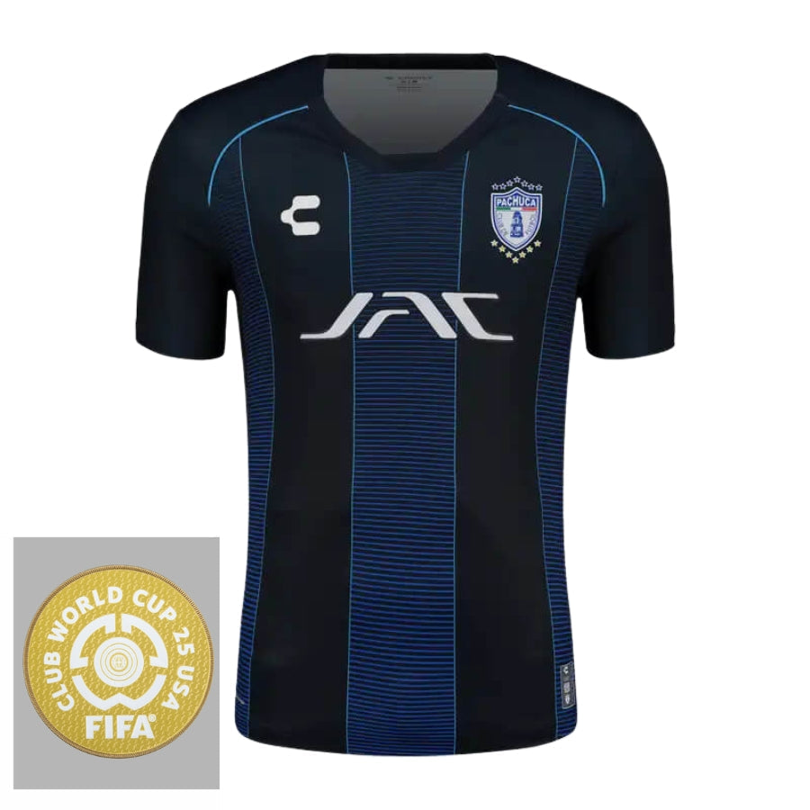 Pachuca Away Fan Jersey 2025/26 Patch Club World Cup