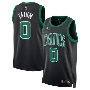 Jayson Tatum Boston Celtics 2023 Statement Edition NBA Jersey- Black